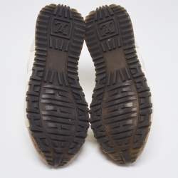 Louis Vuitton Multicolor Patent and Mesh Run Away Sneakers Size 35.5