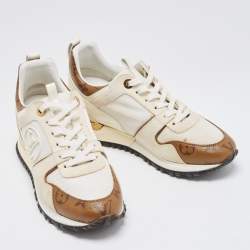 Louis Vuitton Multicolor Patent and Mesh Run Away Sneakers Size 35.5