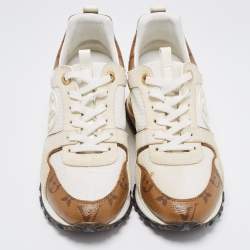 Louis Vuitton Multicolor Patent and Mesh Run Away Sneakers Size 35.5