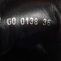 Louis Vuitton Black Leather and Monogram Canvas Archlight Sneakers Size 36