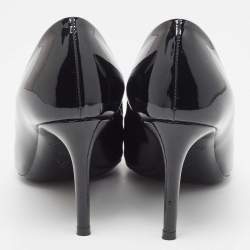 مملوكة مسبقًا Louis Vuitton Black Patent Leather Fiance Pumps Size 36.5