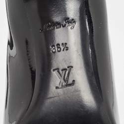 مملوكة مسبقًا Louis Vuitton Black Patent Leather Fiance Pumps Size 36.5