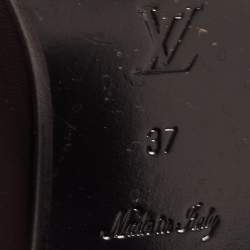 مملوكة مسبقًا Louis Vuitton Black Leather Mildcalf Boots Size 37