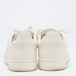 Louis Vuitton White Leather Frontrow  Sneakers Size 38