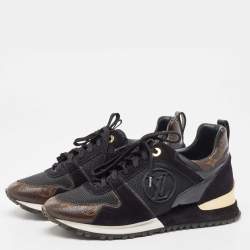 Louis Vuitton Black Nylon, Leather Archlight  Sneakers Size 38