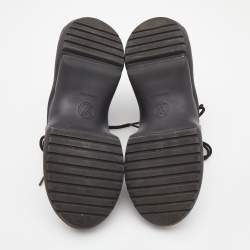 Louis Vuitton Black/Brown Mesh and Monogram Canvas Archlight Sneakers Size 40
