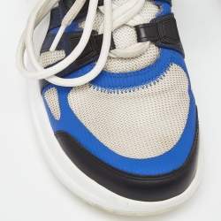 Louis Vuitton Tricolor Mesh and Leather Archlight Sneakers Size 36