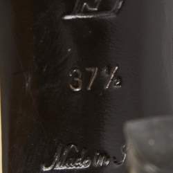 مملوكة مسبقًا Louis Vuitton Multicolor Patent And Canvas Slingback Sandals Size 37.5 