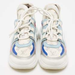 Louis Vuitton Multicolor Leather and Mesh Archlight  Sneakers Size 36