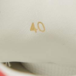 Louis Vuitton Pink Monogram Canvas Time Out Sneakers Size 40 