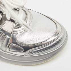 Louis Vuitton Silver Leather Archlight  Sneakers Size 40