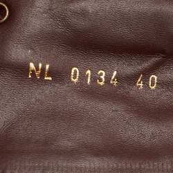 مملوكة مسبقًا Louis Vuitton Burgundy Patent Diplomacy Ranger Boots Size 40