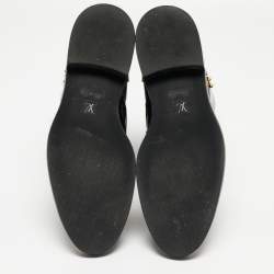 مملوكة مسبقًا Louis Vuitton Burgundy Patent Diplomacy Ranger Boots Size 40