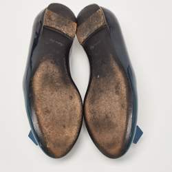 Louis Vuitton Two Tone Patent Dice Ballet Flats Size 35.5