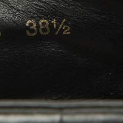 Louis Vuitton Black Patent and Leather Catwalk Sneakers Size 38.5