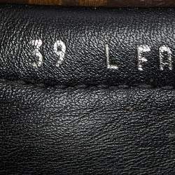 Pre Owned Louis Vuitton Monogram Canvas Gloria Flat Loafers Size 39