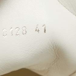 Louis Vuitton White/Brown Nylon and Monogram Canvas Archlight Sneakers Size 41