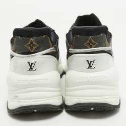 مملوكة مسبقًا Louis Vuitton Multicolor Mesh and Coated Canvas Low Top Sneakers Size 39