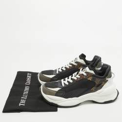 مملوكة مسبقًا Louis Vuitton Multicolor Mesh and Coated Canvas Low Top Sneakers Size 39