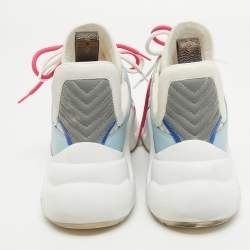 Louis Vuitton Multicolor Monogram Mesh and Leather Archlight Sneakers Size 36