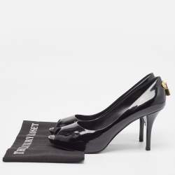 Louis Vuitton Black Patent Leather Oh Really! Pumps Size 38.5