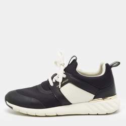 Louis Vuitton Black Nylon and Fabric Aftergame Sneakers Size 36