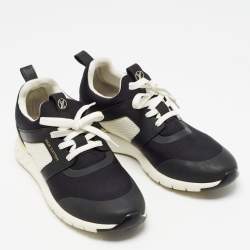 Louis Vuitton Black Nylon and Fabric Aftergame Sneakers Size 36