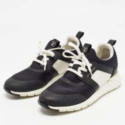 Louis Vuitton Black Nylon and Fabric Aftergame Sneakers Size 36
