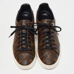 Louis Vuitton Brown Monogram Canvas Frontrow Low Top Sneakers Size 40