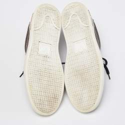 Louis Vuitton Brown Monogram Canvas Frontrow Low Top Sneakers Size 40