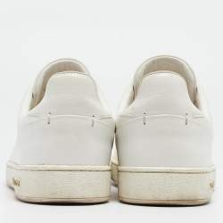 Louis Vuitton White Leather Frontrow  Sneakers Size 38