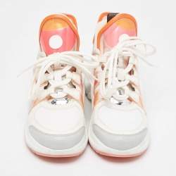 Louis Vuitton Multicolor Leather and Nylon Archlight Sneakers Size 37