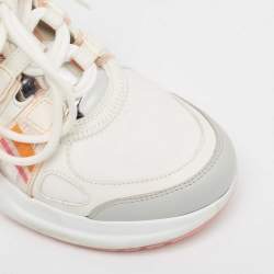 Louis Vuitton Multicolor Leather and Nylon Archlight Sneakers Size 37