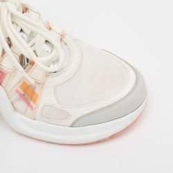 Louis Vuitton Multicolor Leather and PVC Archlight  Sneakers Size 38