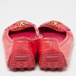 Louis Vuitton Pink Patent Leather Ballet Flats Size 35.5