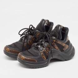 Louis Vuitton Monogram Canvas and Mesh Archlight Sneakers 37
