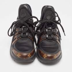 Louis Vuitton Monogram Canvas and Mesh Archlight Sneakers 37