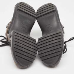 Louis Vuitton Monogram Canvas and Mesh Archlight Sneakers 37