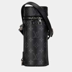 Louis Vuitton Black Monogram Eclipse Bottle Holder