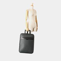 Louis Vuitton Black Damier Graphite Pegase 55