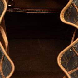 Louis Vuitton Brown Monogram Montsouris MM Backpack