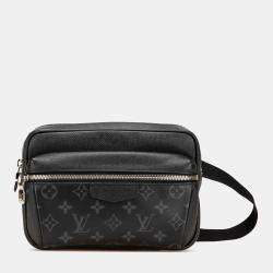 Louis Vuitton Black Monogram Taigarama Outdoor Bumbag