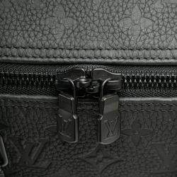 Louis Vuitton Black Monogram Taurillon Keepall Bandouliere 50