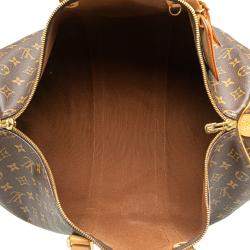 Louis Vuitton Brown Monogram Keepall 50