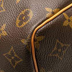Louis Vuitton Brown Monogram Keepall 50