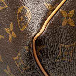 Louis Vuitton Brown Monogram Keepall 50