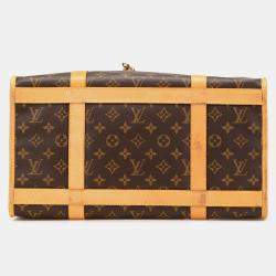 Louis Vuitton Brown Monogram Sac Chien Pet Carrier 40