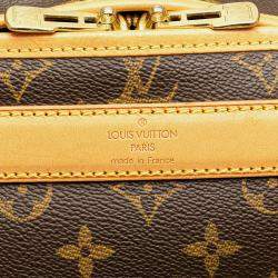 Louis Vuitton Brown Monogram Sac Chien Pet Carrier 40