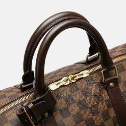 Louis Vuitton Brown Damier Ebene Keepall 50