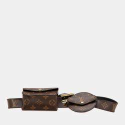 Louis Vuitton Brown Monogram Daily Multi Pocket 30 mm Belt